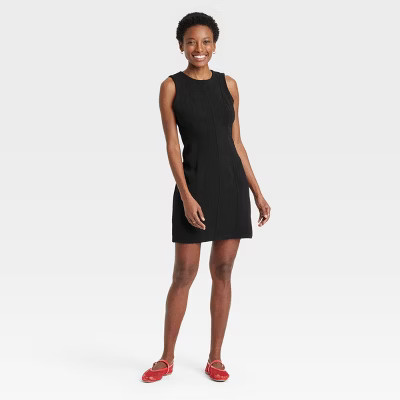 Women's Mini Sheath Dress - A New Day™ Black | Target