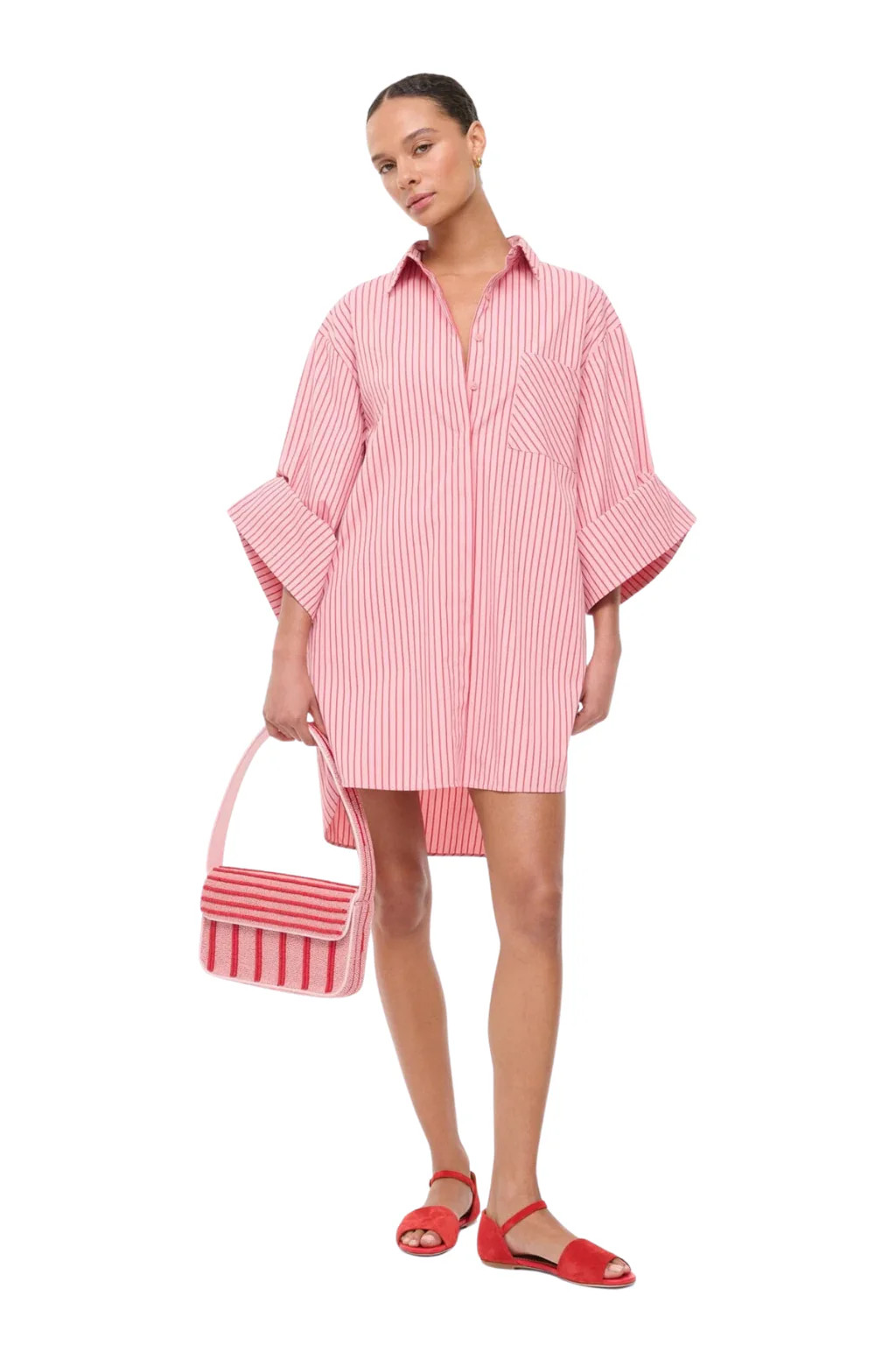Nico Dress in Montauk Stripe | Oliver Clothing
