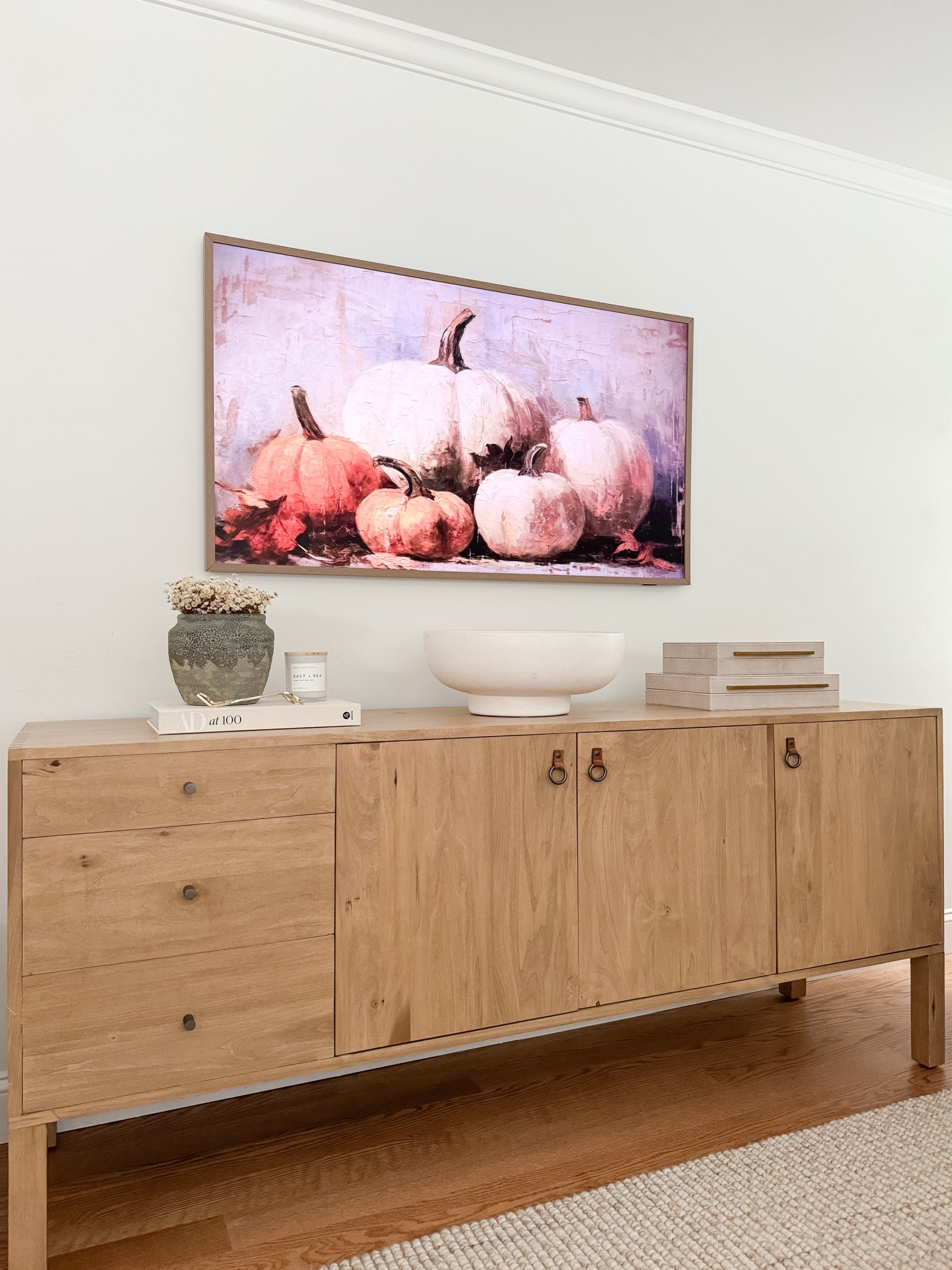 Amazon home decor, coffee table, fall decor, media console, frame TV

#LTKhome #LTKfindsunder100 #LTKstyletip