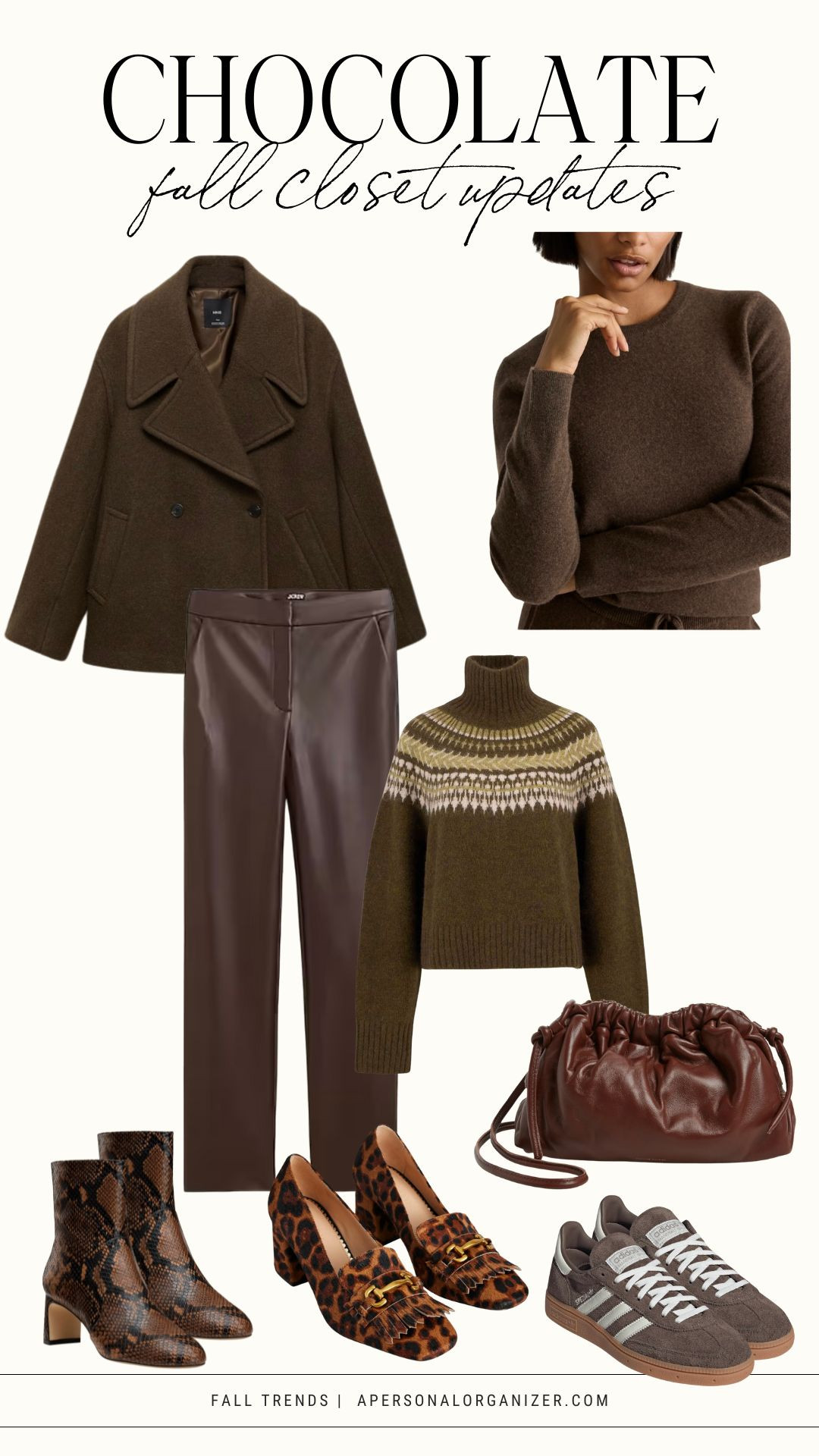 Mixing chocolate tones with playful prints — the easiest way to make neutrals feel exciting again. 🍫



#fallfashion #fallneutrals #chicandcozy

#LTKSeasonal #LTKHoliday #LTKGiftGuide