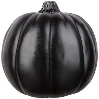 6" Black Craft Pumpkin by Ashland® | Michaels | Michaels Stores