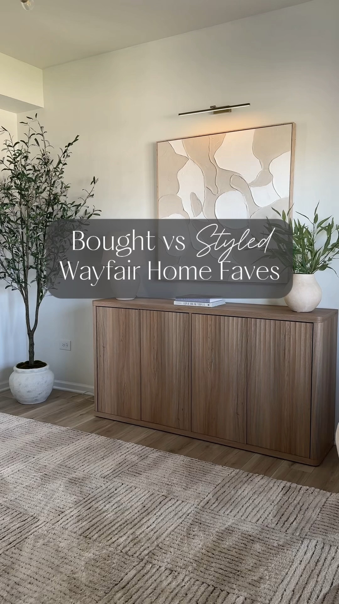 Bought it… then styled it to feel custom ✨🤍 These @wayfair home decor favorites brought such an elevated, modern organic feel to my home and instantly made the space feel more finished and curated. I love finding pieces that look timeless, layered, and designer-inspired.

#Wayfair #ad #liketkit #liketkit/amandabhome @shop.ltk @Wayfair #WayfairPartner

#LTKHome #LTKSaleAlert