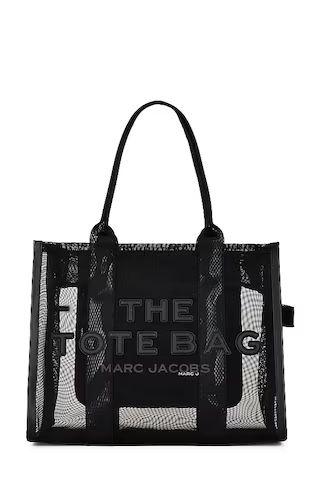Marc Jacobs The Mesh Large Tote in Blackout from Revolve.com | Revolve Clothing (Global)