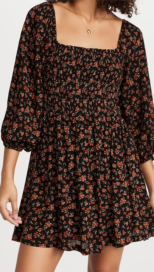 Lost + Wander Orange Party Mini Dress | SHOPBOP | Shopbop