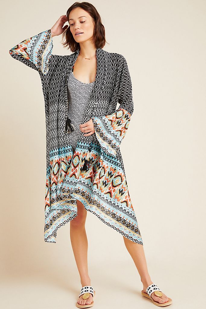 Easton Tasseled Kimono | Anthropologie (US)