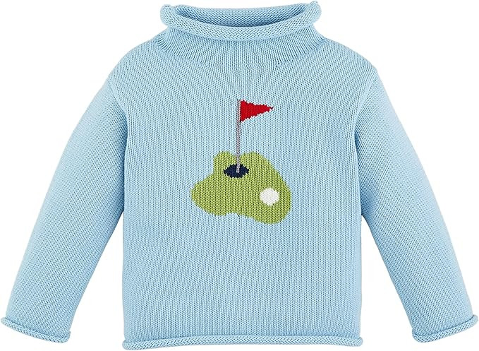 Mud Pie Kids Children Golf Rollneck Sweater | Amazon (US)