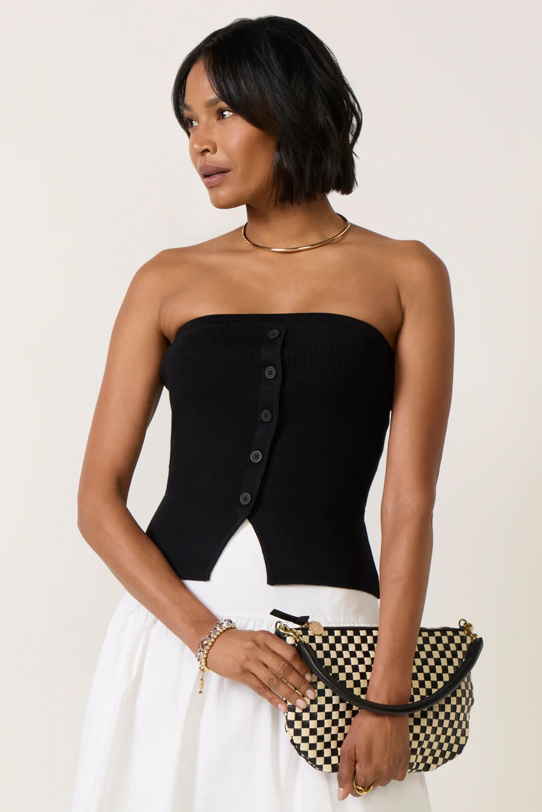 Palmer Strapless Sweater | Evereve