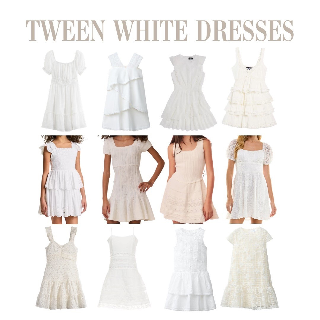 These white dresses are so sweet and classic with the prettiest details, making them perfect for spring events or photos.

#LTKOver40 #LTKmomlife #LTKSeasonal