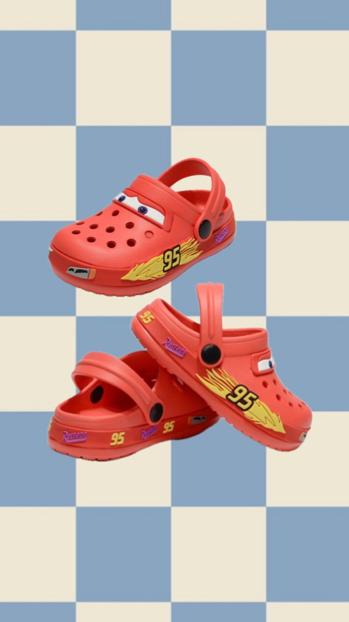 Lightning McQueen Clogs ⚡️🚘🏁