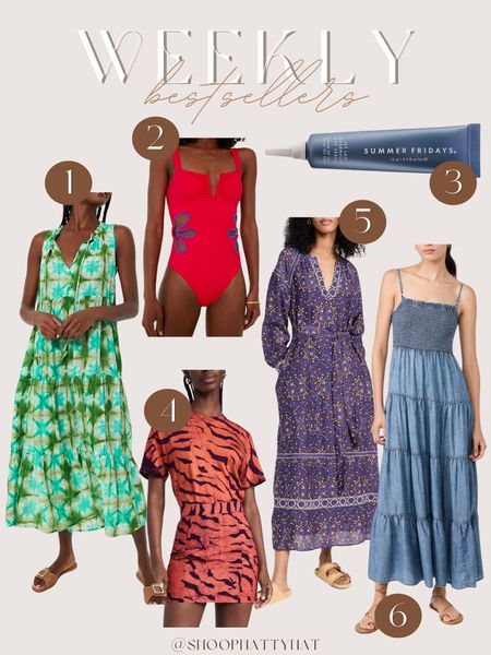 Weekly bestsellers - summer fashion n- preppy dresses - Shopbop - tuckernuck - summer Fridays - summer outfit ideas - vacation outfits - designer looks 

#LTKStyleTip #LTKSeasonal