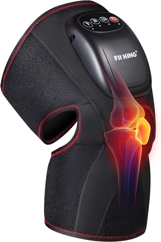 FIT KING Knee Massager with Heat,Air Compression Massage for Knee Pain Relief and Circulation,Hea... | Amazon (US)