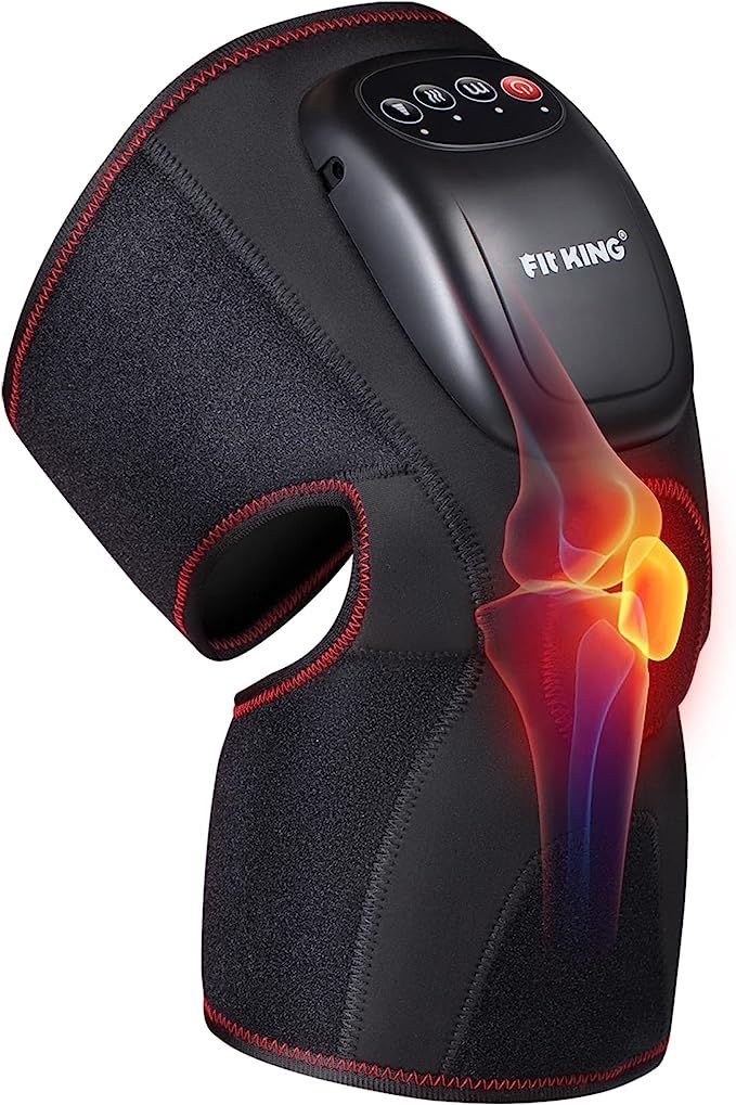 FIT KING Knee Massager with Heat,Air Compression Massage for Knee Pain Relief and Circulation,Hea... | Amazon (US)