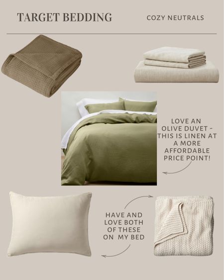 My favorite cozy neutral bedding from target

#LTKStyleTip #LTKHome #LTKFindsUnder100