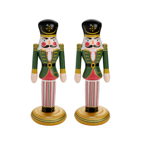 Inflatable Nutcracker Bundle 5 Ft Tall, 2-Pack | FUNBOY