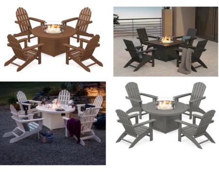 Our fire pit set is one of the best investments ever 

#LTKhome #LTKSeasonal