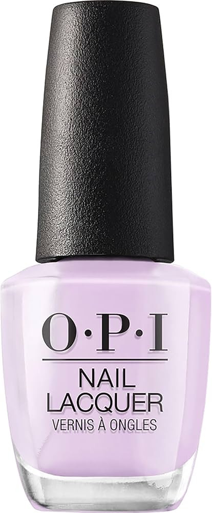 OPI Nail Lacquer Nail Polish | Opaque Light Purple Crème Chip Resistant Nail Polish | Vegan, Fas... | Amazon (US)