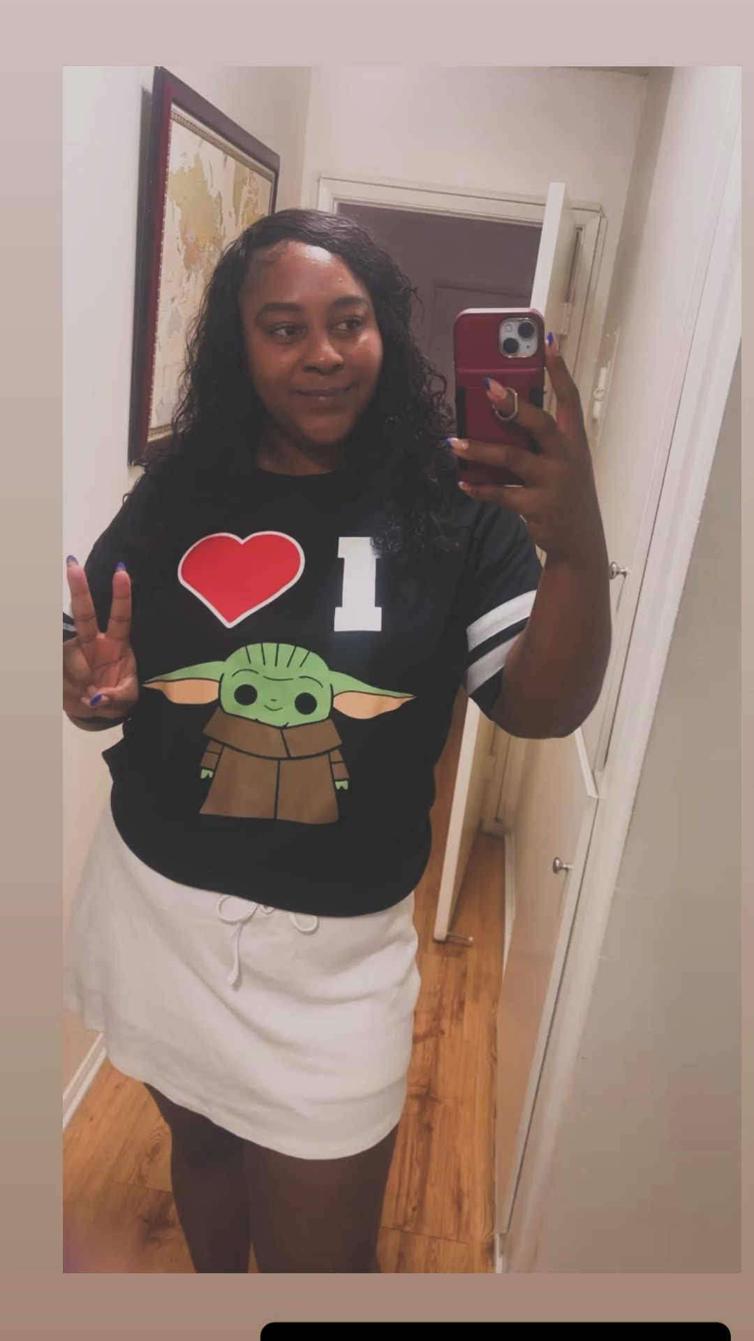 Finally went to go see the new Star Wars movie! I just loved this cute movie outfit! Super cute a white skort! #LTKSciFi #movieoutfit #starwars #moviedate #skorts

#LTKootd #LTKselfcare #LTKMidsize