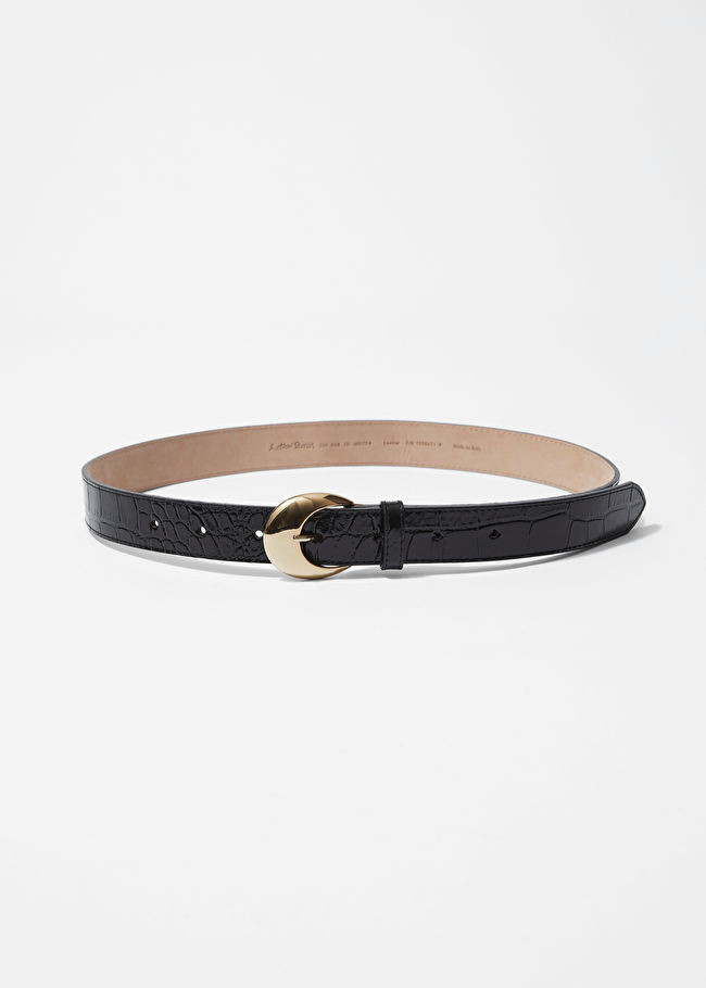 Classic Croco-Leather Belt | & Other Stories (EU + UK)