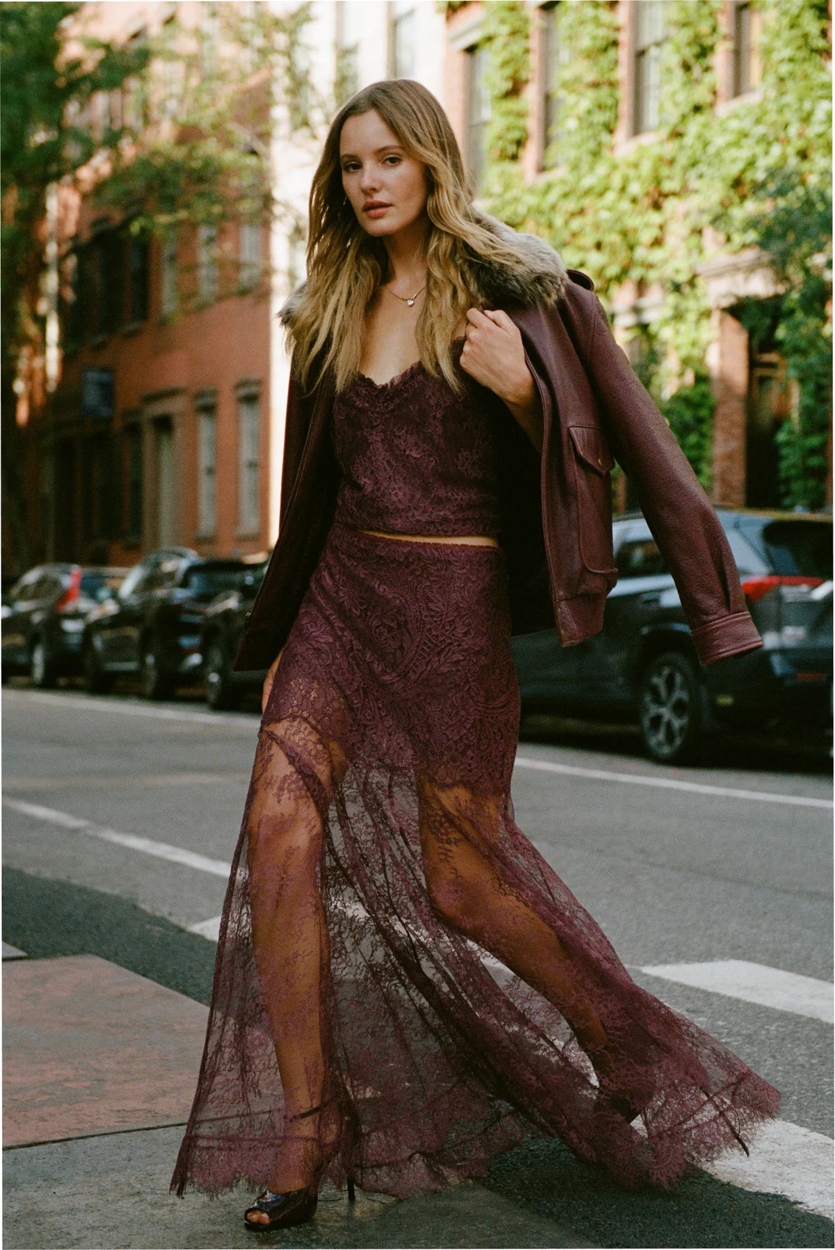 Carline Lace Maxi Skirt | LoveShackFancy