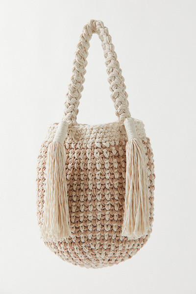 Binge Knitting Island Bowl Bag | Urban Outfitters (US and RoW)