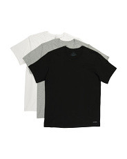 3pk Classic Crew Neck Tees | TJ Maxx