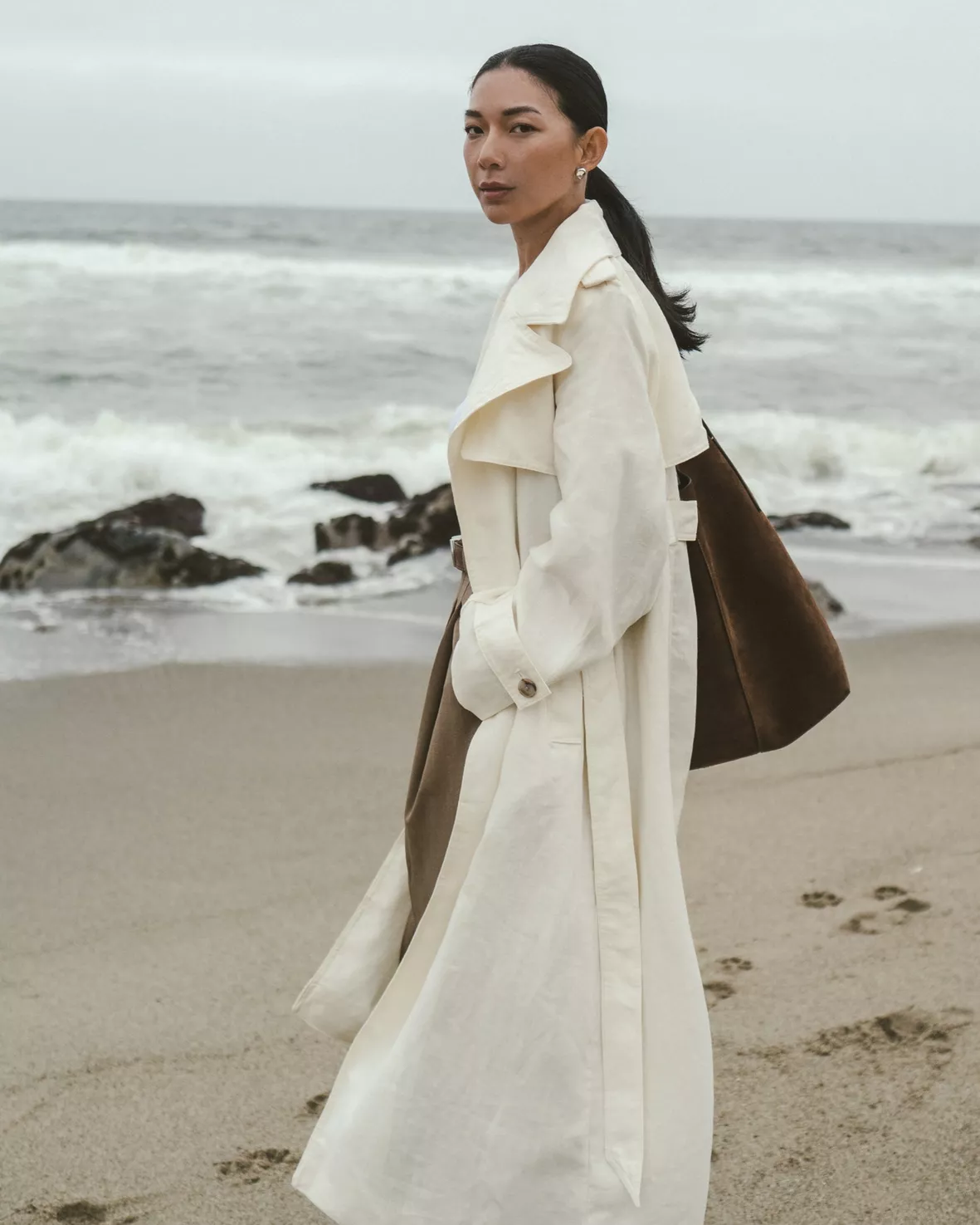 Silvia Linen Trench Coat curated on LTK