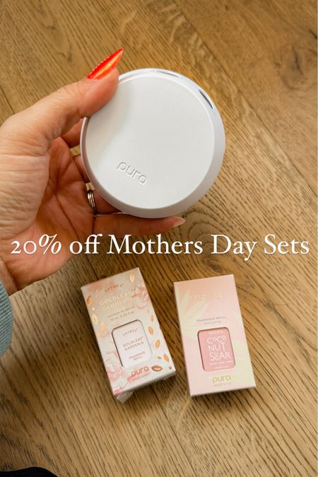 20% off ours Mother’s Day sets!
Get a Pura + 2 scents!
No code needed!


#LTKmidsize #LTKSeasonal #LTKGiftGuide