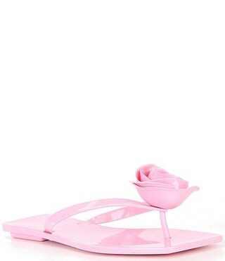 Jeffrey CampbellSweeten Rose Ornament Jelly Thong Sandals | Dillard's