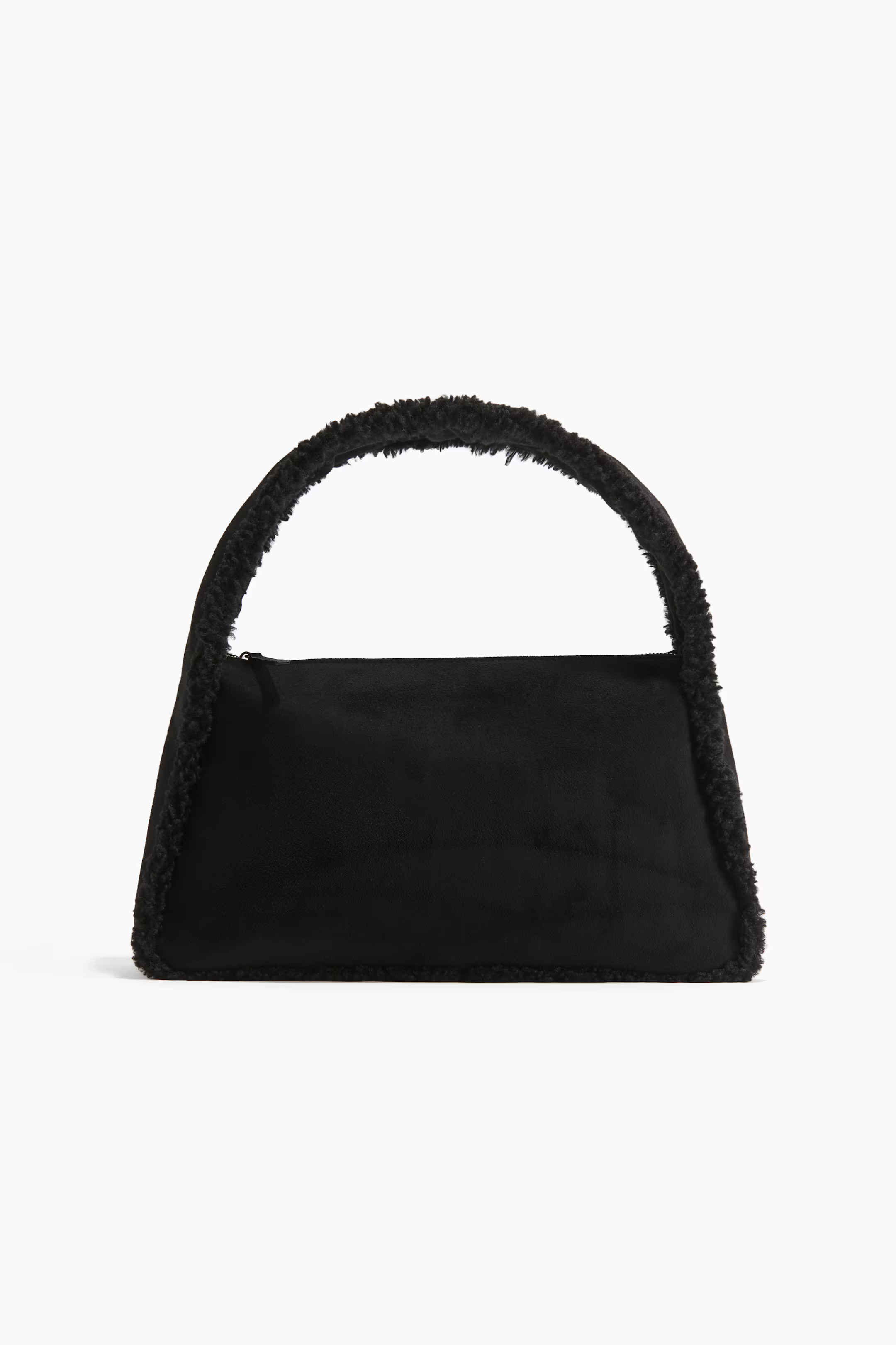 Shoulder Bag with Teddy Fleece Trim | H&M (US + CA)