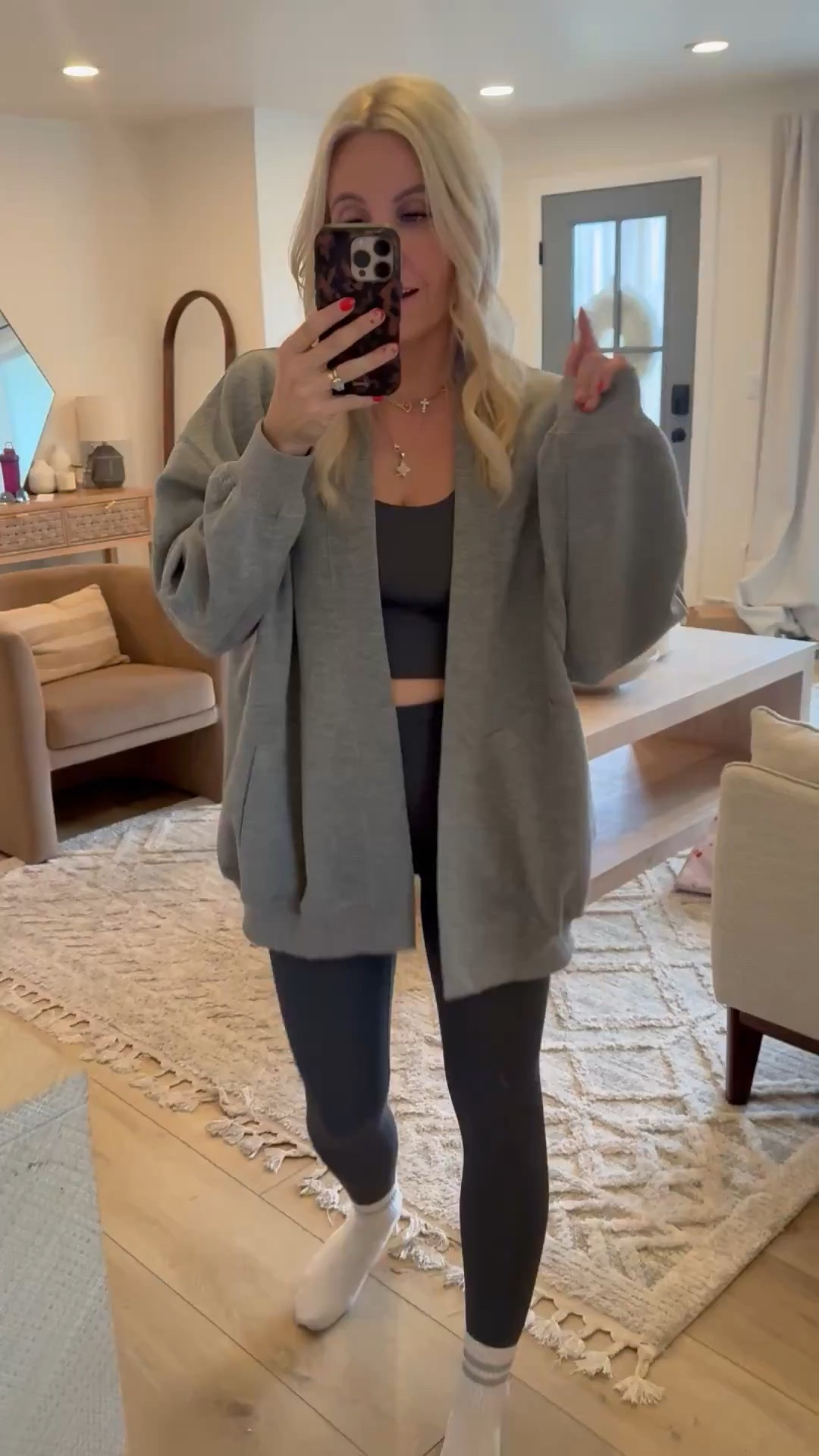 Sweatshirt cardigan from amazon!

