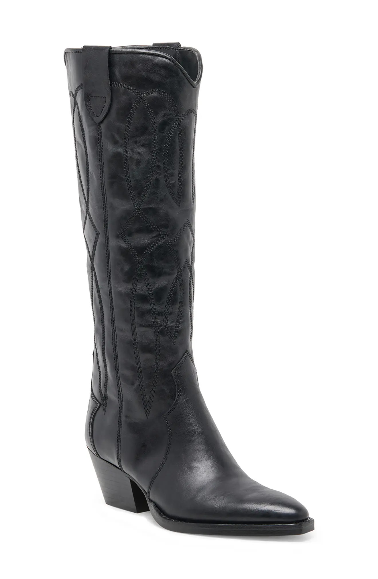 Klancy Knee High Western Boot (Women) | Nordstrom | Nordstrom