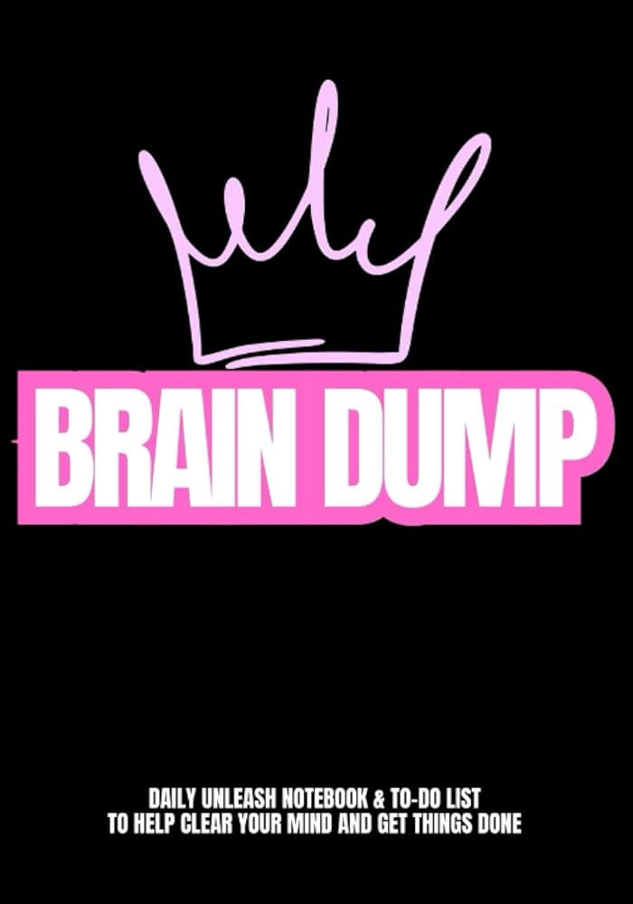 2023 BRAIN-DUMP & TO-DO LIST NOTEBOOK A WOMAN'S Planner to Help You Get Stuff Done: 7" x 10" Dail... | Amazon (US)