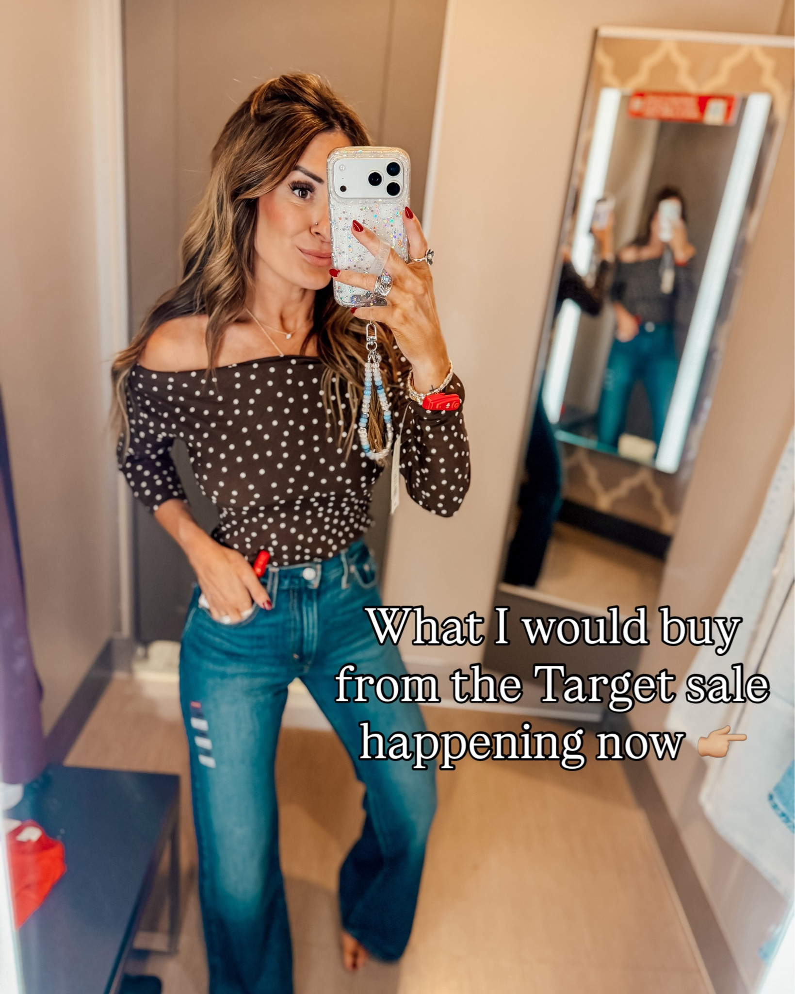 Target is currently 30% off tops! I’m 5”6 usually a XS/0

Sizing details:
• Brown blouse — XS
• Brown plaid skirt — XS
• Red sweater — XS
• Levi’s Cinch Flare Jeans — 24 Regular
• Brown off-the-shoulder polka dot top — XS
• Gray long sleeve — Small for a slightly oversized fit
• Tan high-neck short sleeve sweater — XS
• Brown high-neck tank — XS
• Brown boyfriend tee — Medium for an oversized fit
• Tan tank — XS
• Brown polo — XS
• Mauve boyfriend tee — Medium for an oversized fit
• One-shoulder leopard blouse — XS
• Burgundy open-knit sweater — XS

So many cute neutrals with a little burgundy + leopard mixed in for fall. 🍁 And with 30% off tops right now, it’s such a good time to grab a few basics and fun statement pieces!

#targetstyle #targetfinds #targetfashion #falloutfits #fallfashion #affordablefashion #targetdeals

#targetstyle #targetfashion #fallfashion