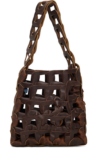 SC103
                     
                    Brown Links Bag | SSENSE