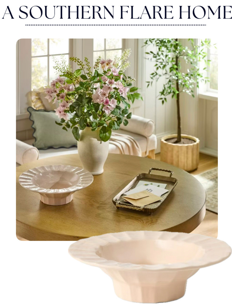 Home Decor/Decor Bowl/ Spring flower arrangement/fluted tray, target new releases/ LTKHome 

#LTKFindsUnder50 #LTKStyleTip #LTKHome