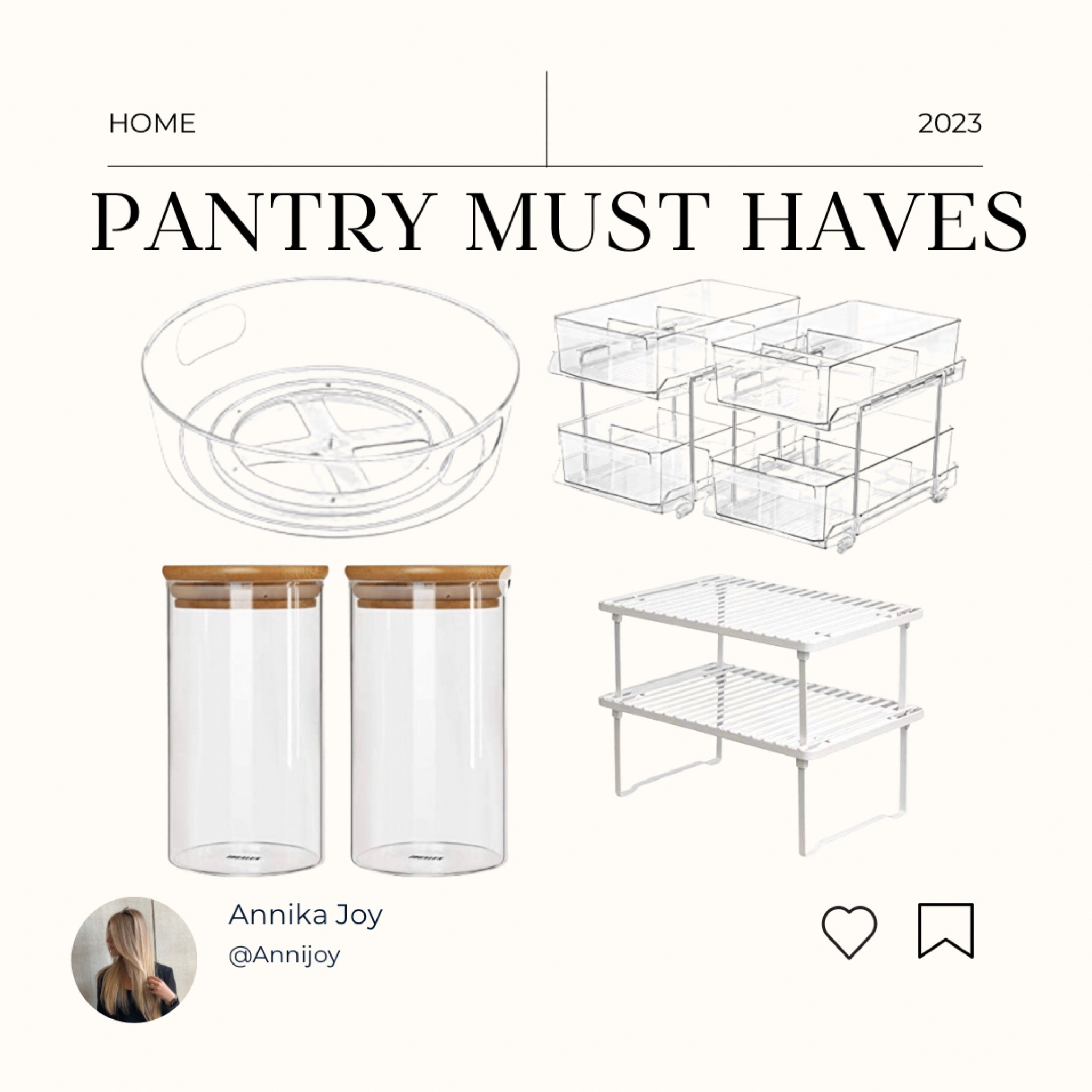 My amazon must haves for my pantry🖤🤍

#LTKhome #LTKFind