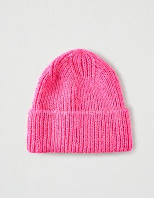 AEO Neon Ribbed Beanie | American Eagle Outfitters (US & CA)