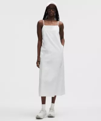 LuluLinen Cinch-Back Keyhole Dress | lululemon (AU)