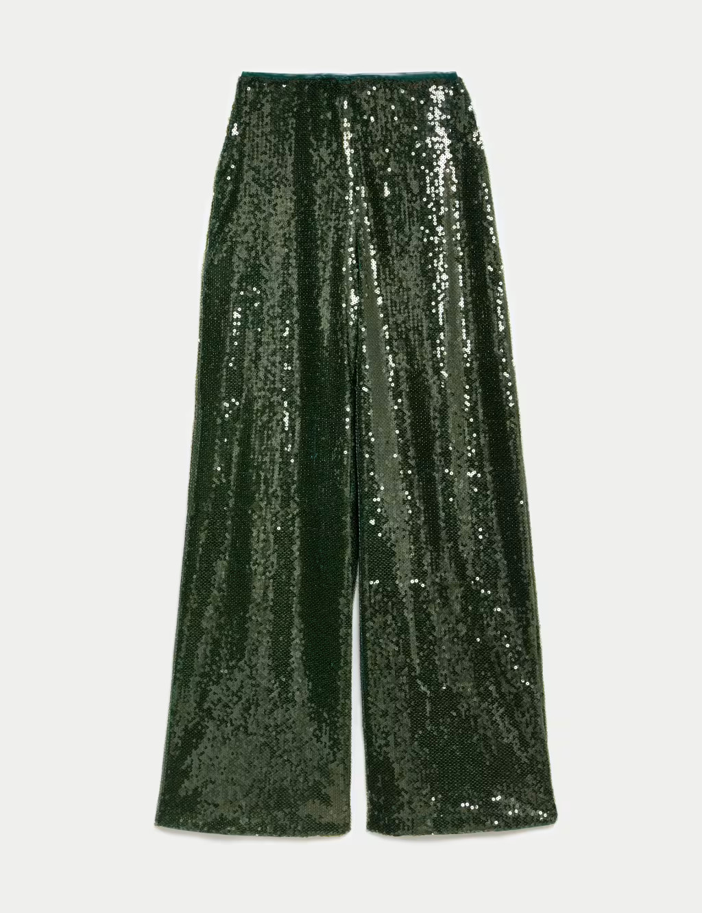 Sequin Wide Leg Trousers | Marks & Spencer (UK)