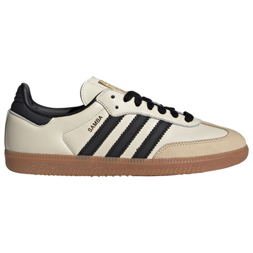 adidas Originals Womens adidas Originals Samba OG - Womens Running Shoes Black/White/Beige Size 5.5 | Champs Sports