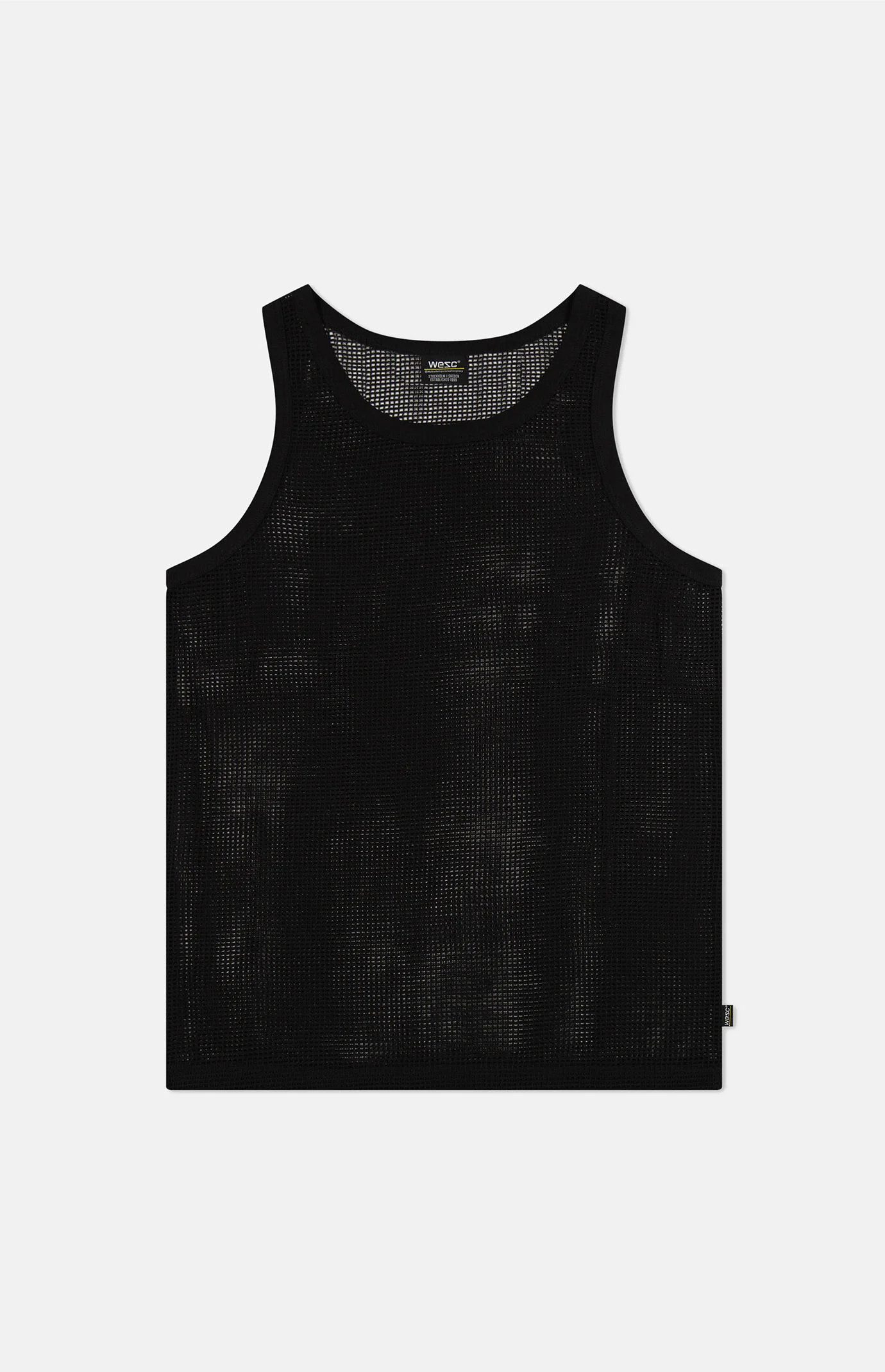 WeSC America Inc Men's Black Mesh Tank Top - Size 2XL | PacSun