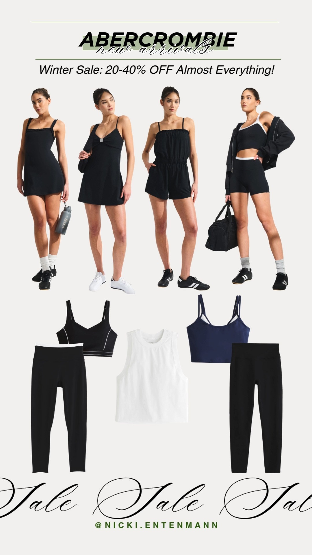 Abercrombie Winter Sale brings 20 to 50% OFF almost everything, plus fresh activewear that blends cozy warmth and performance for everyday movement and confident, playful style and seasonal staples. #Abercrombie #WinterSale #Activewear #Athleisure #Sale #FitnessFashion #WorkoutWear #AthleticStyle #SaleAlert #StyleInspo 

 #LTKfitnessgoals #LTKActive #LTKSaleAlert