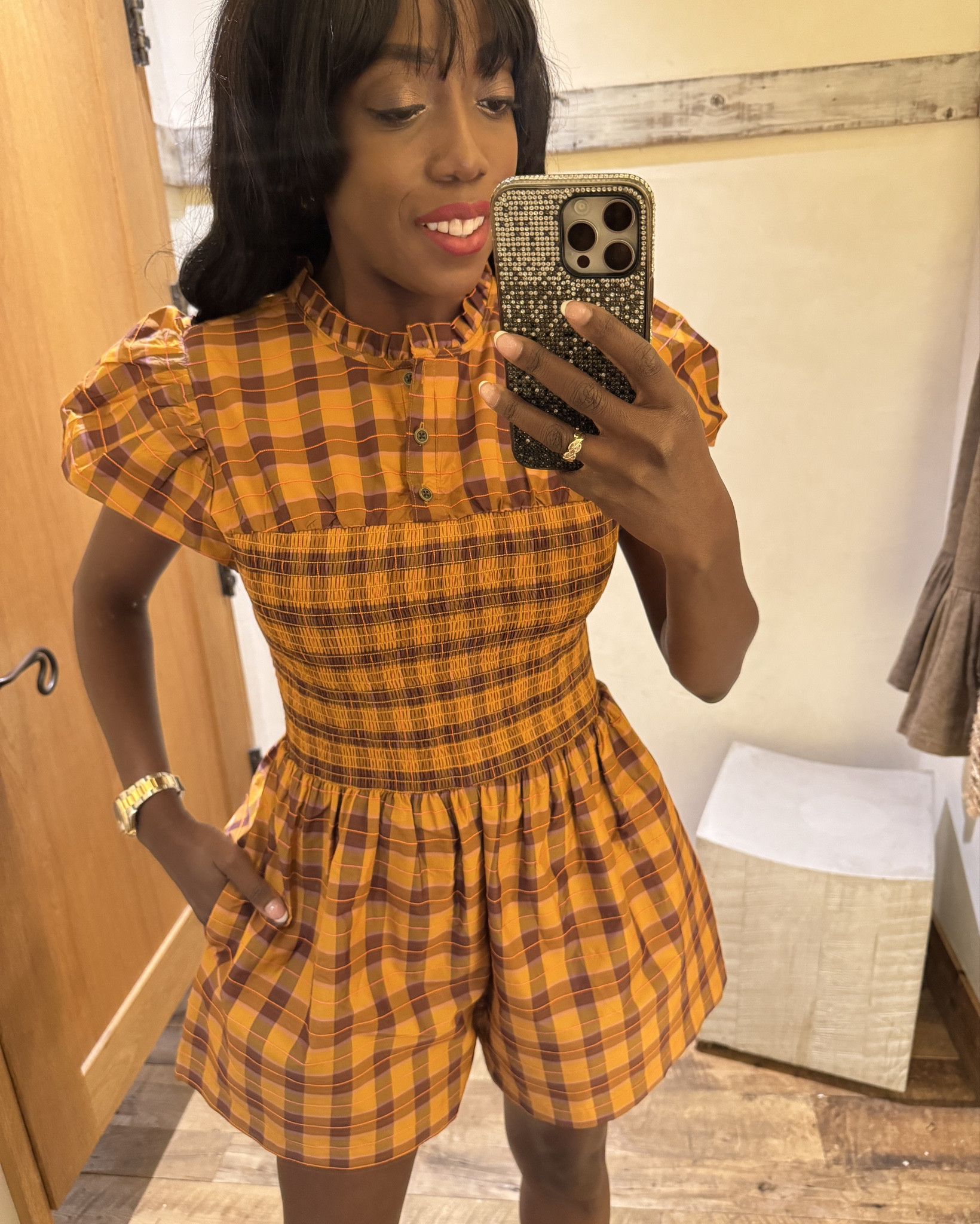 Fall Rompers 
My romper is true to size. Wearing a small. Has side pockets. Zipper and button closures on the back. Currently on sale. 

Fall Outfit, Fall Outfits, Thanksgiving, Thanksgiving Outfit, Thanksgiving Outfits, Rompers, Holiday Outfit, On Sale, 

#Ootd #LTKParties 

#LTKSaleAlert #LTKOver40 #LTKSeasonal