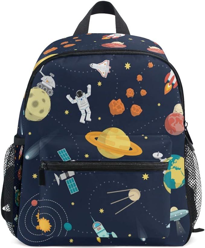 Cute Kid's Backpack Toddler Bag for Boys Girls Chest Clip Preschool Nursery Bag | Amazon (US)