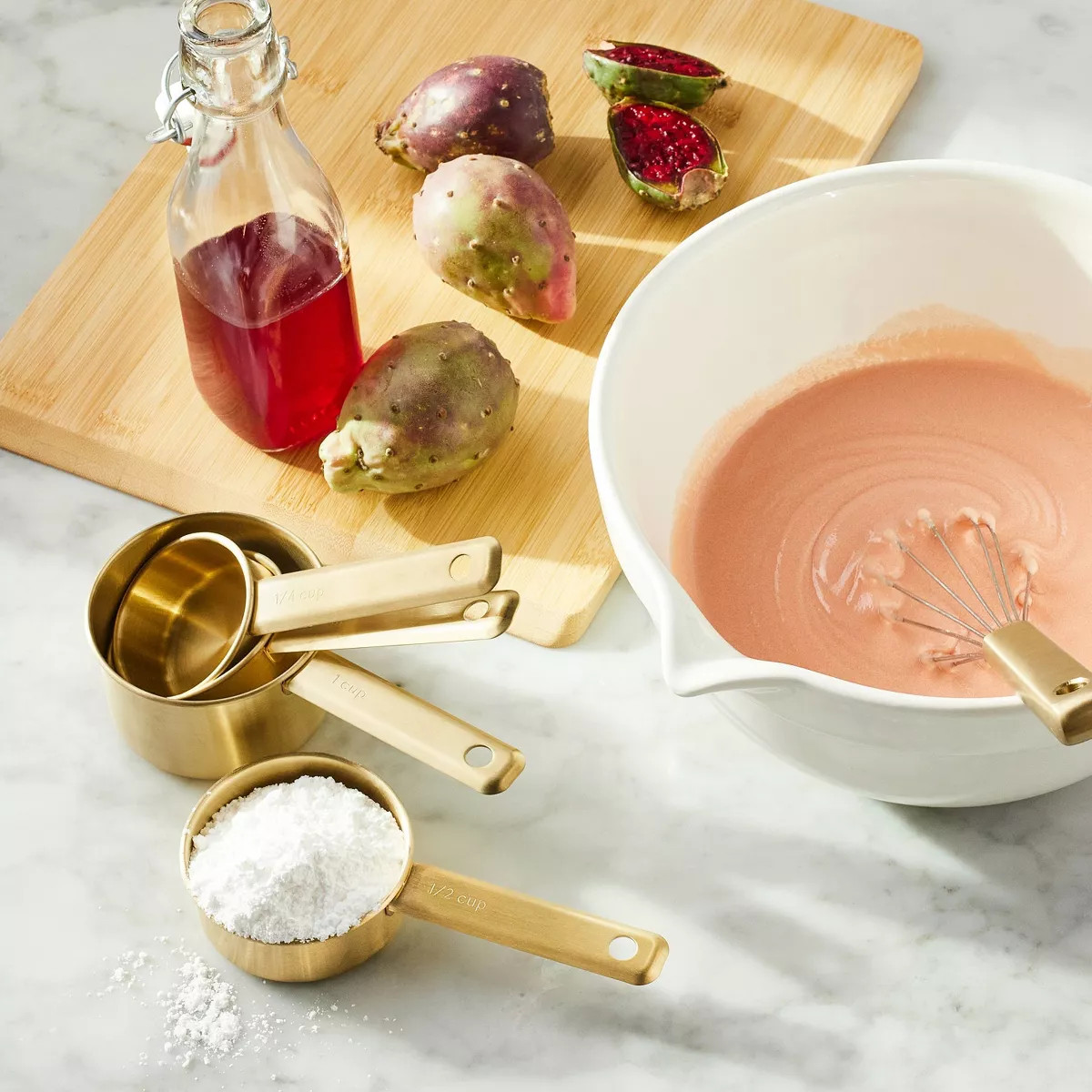 4pc Stainless Steel Measuring Cups - Figmint™ | Target