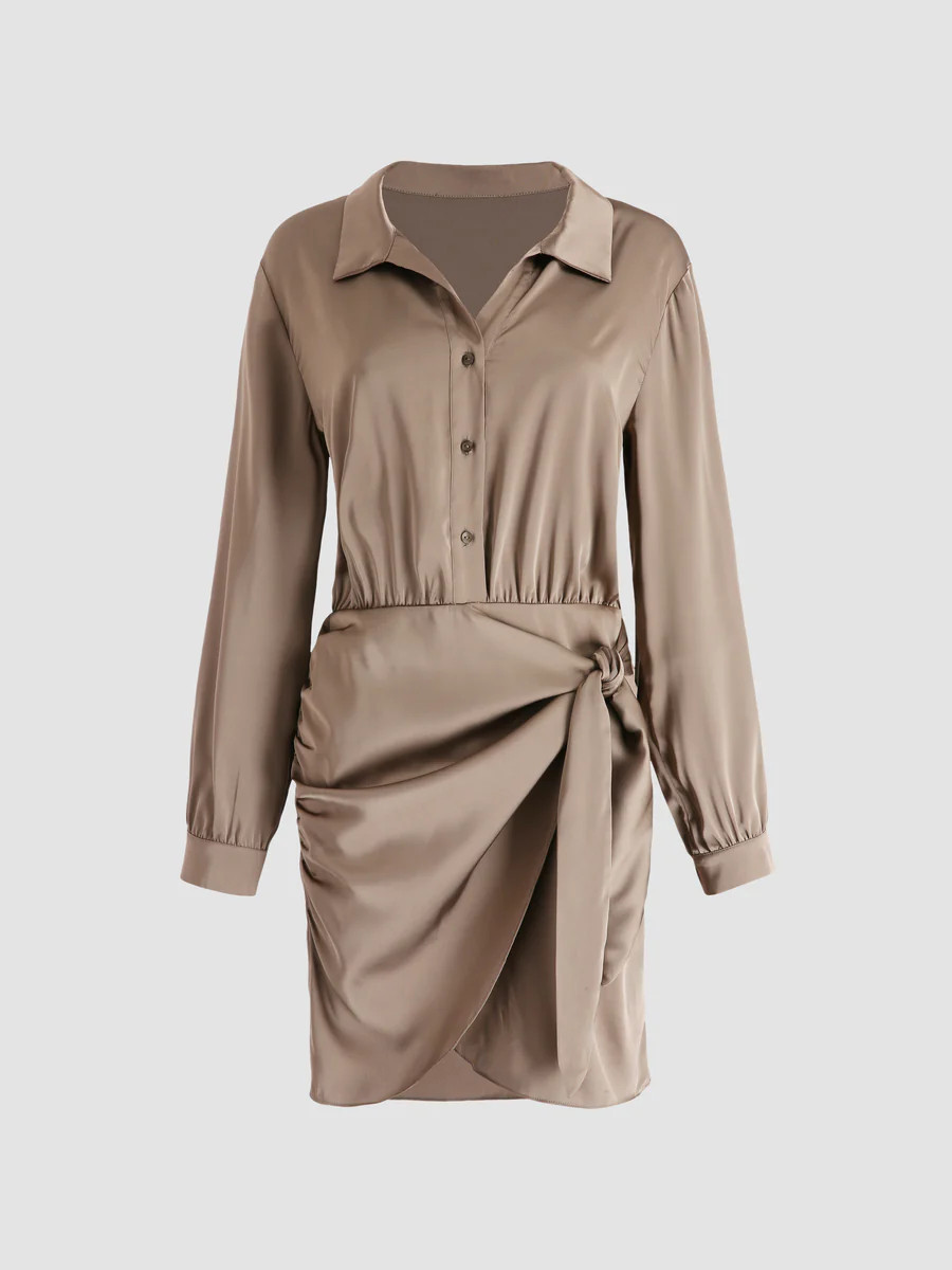 Caramel Macchiato Mini Dress | Cider