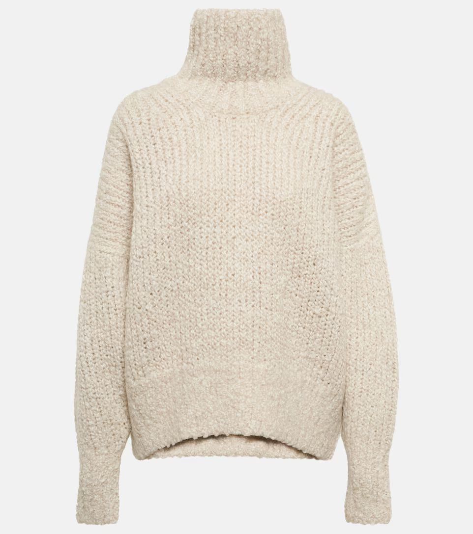 Alpaca and wool-blend bouclé turtleneck sweater | Mytheresa (US/CA)