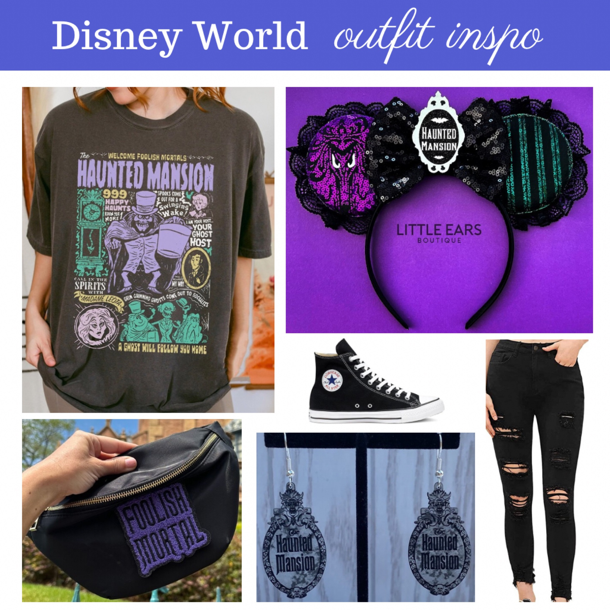 Haunted Mansion outfit perfect for a day at the Magic Kingdom

#disneyworld #disneyoutfit #hauntedmansion #disney

#LTKfamily #LTKunder50 #LTKstyletip
