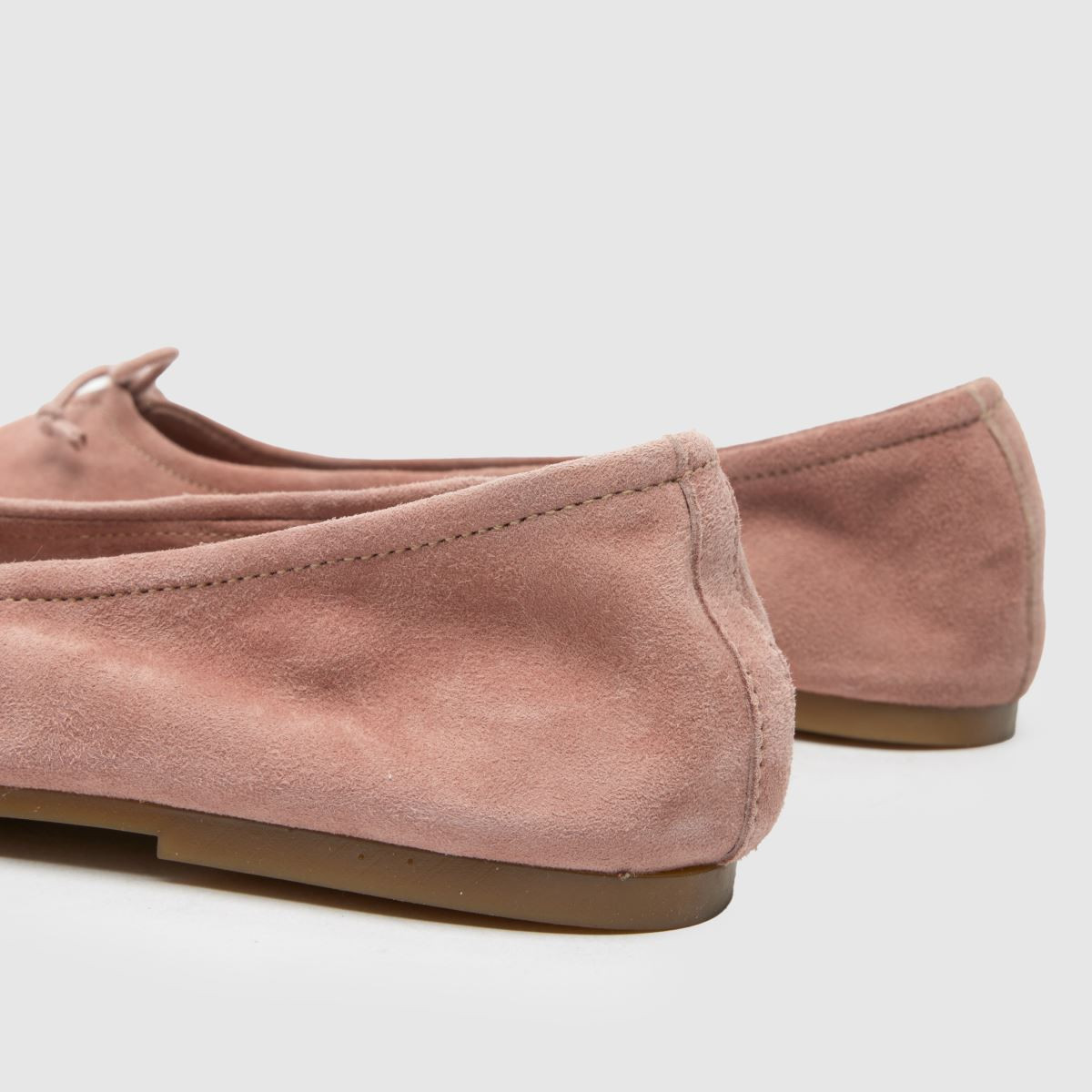 Womens Pale Pink schuh Lambert Ballerina Flat Shoes | schuh | Schuh