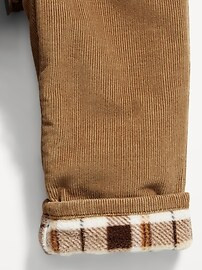 Unisex Loose Corduroy Micro Fleece-Lined Pants for Baby | Old Navy (US)